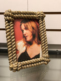 Rope Border Picture Frame