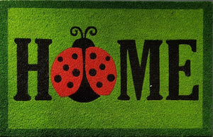 Lady Bug Welcome Mat