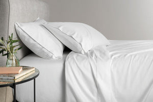 Leigh 700 Thread Count Cotton Rich Sateen Weave Sheet Sets from the  Linden Home Collection